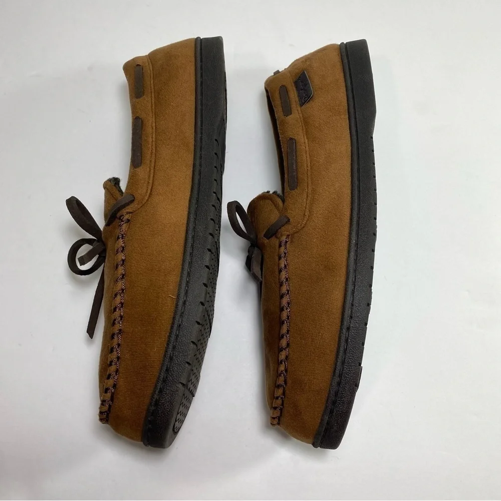 dearfoams lined moccasin